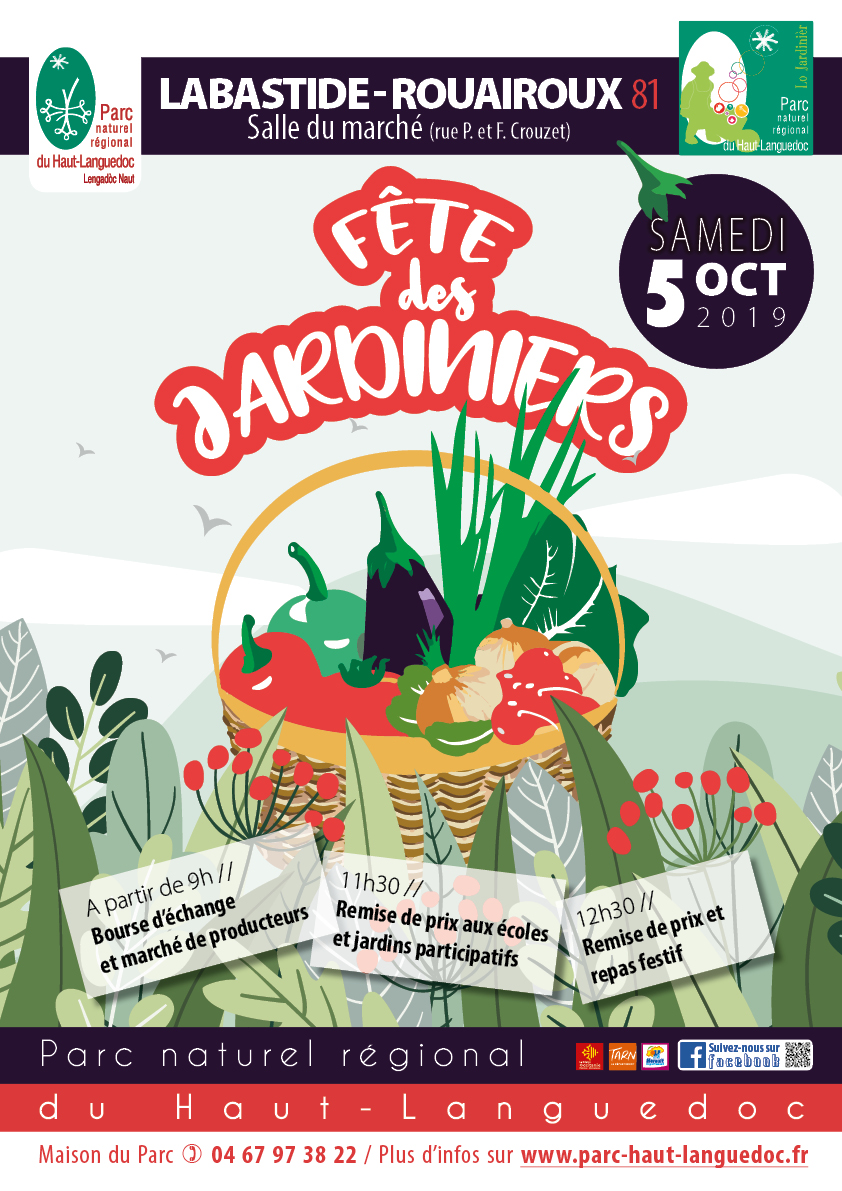 Affiche fête des jardiniers 2019