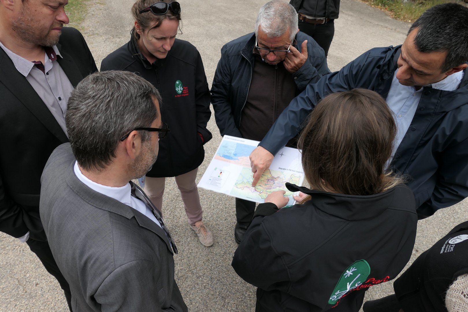 Rencontre entre le Président des Pnr de France, les élus et techniciens du Pnr du Haut-Languedoc