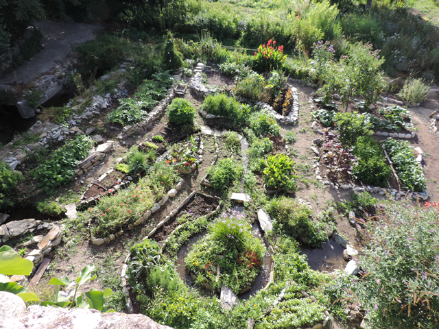 Photo de beau jardin au naturel du Parc naturel régional du Haut-Languedoc