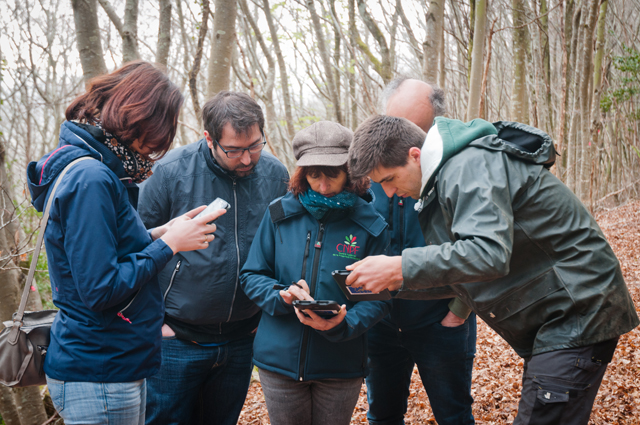 Photo de Démonstration de terrain de l'application FORECCAsT by BioClimSol