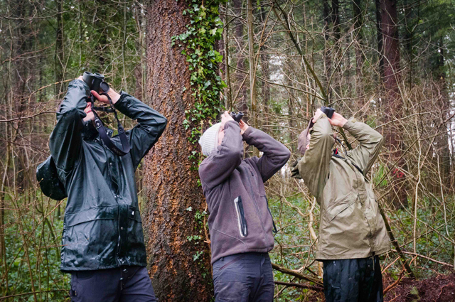 L'équipe FORECCAsT en action sur le terrain en Montagne Noire