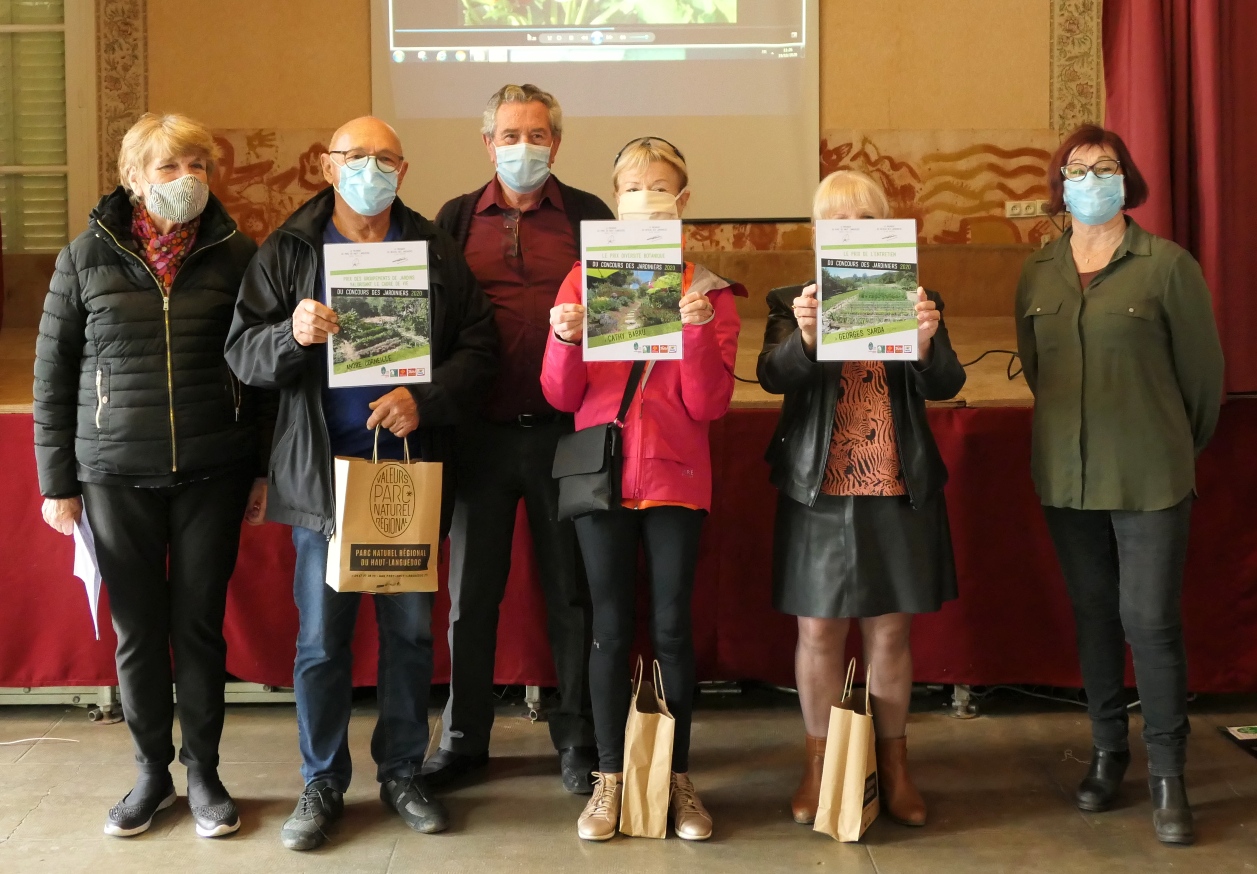 Remise des Prix Concours Jardiniers secteur Olargues et Vallées