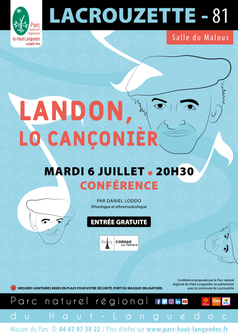 Affiche Landou le dernier chansonnier