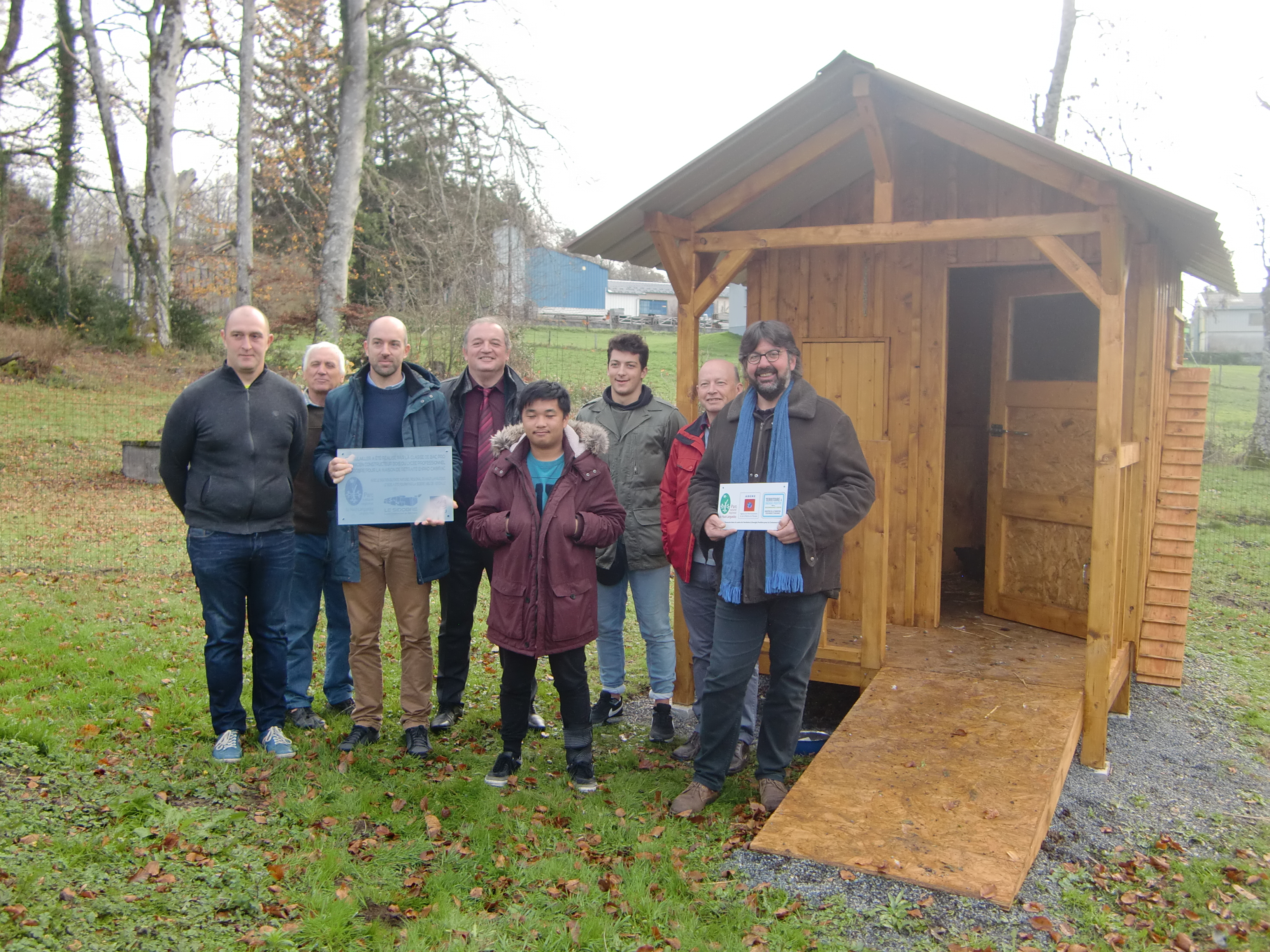 inauguration poulailler anglès